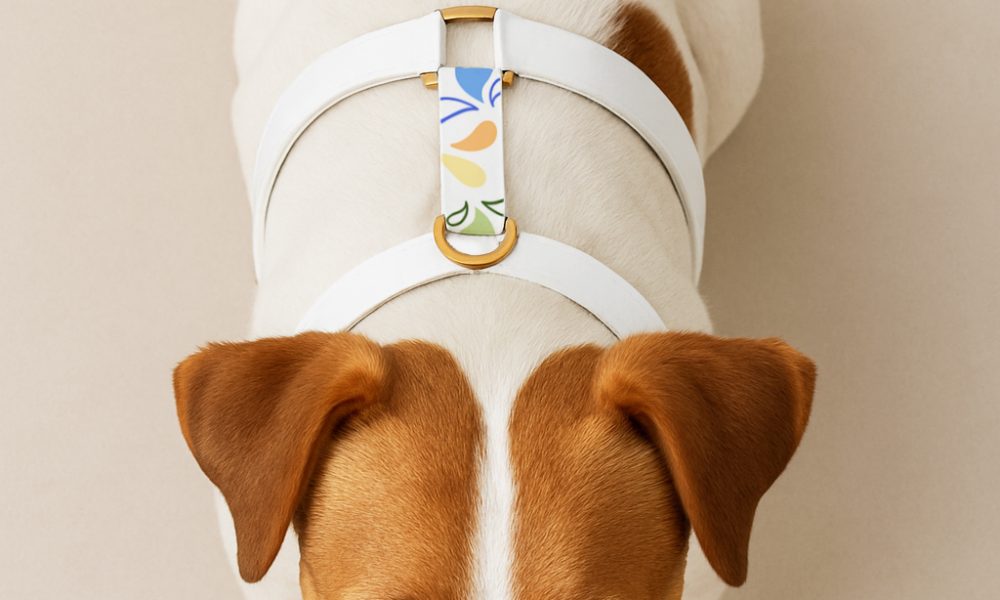 Aufdruck auf Biothane-Hundegeschirren 2